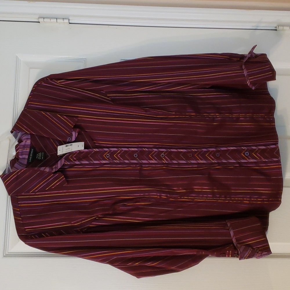 Lane Bryant Button Down Blouse